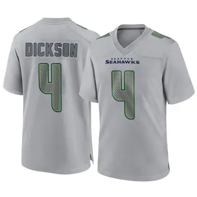 Men's Michael Dickson Seattle Seahawks Atmosphere Fashion Jersey - Gray Game