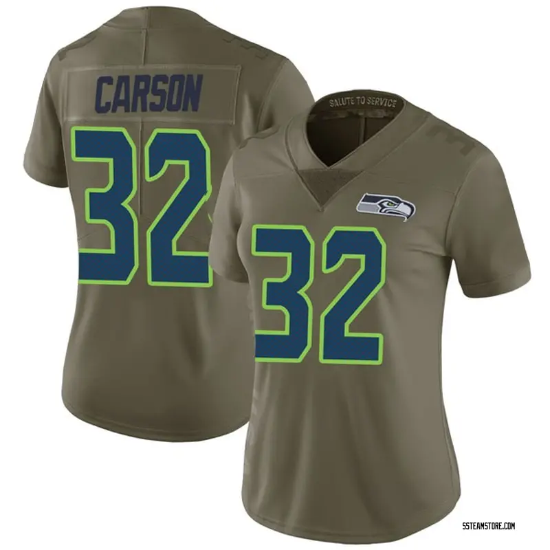 chris carson jersey green