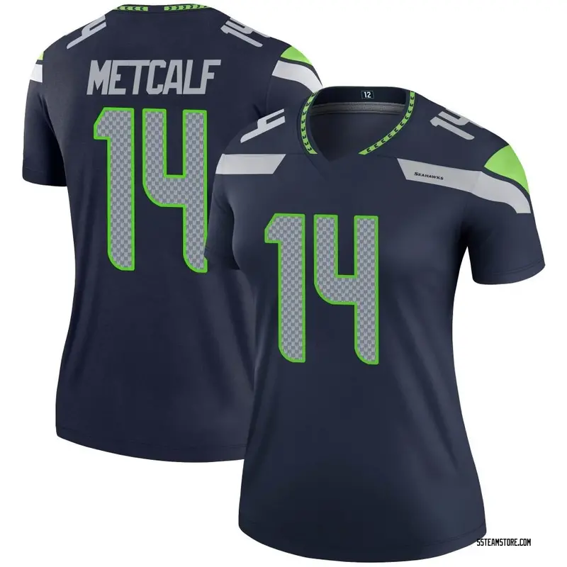 gray dk metcalf jersey