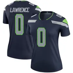 Women's DeMarcus Lawrence Seattle Seahawks Jersey - Navy Legend