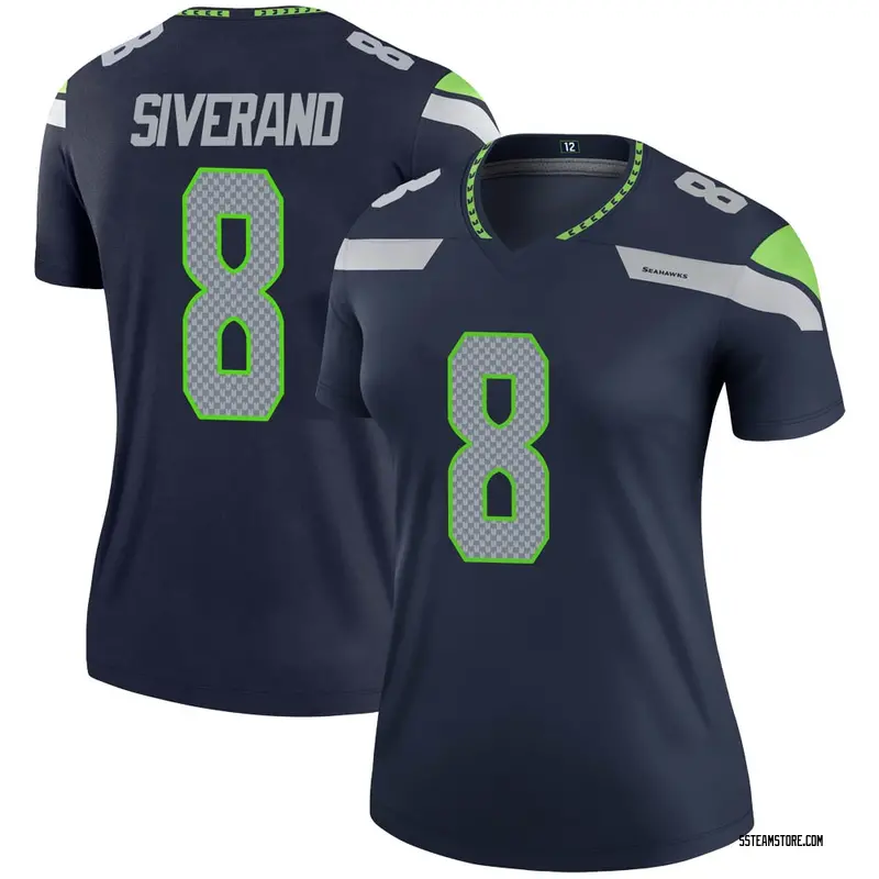 white seahawks jersey women's