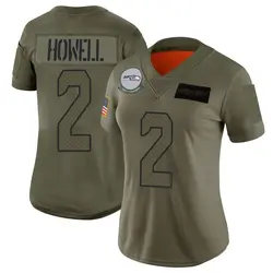 Women's Sam Howell Seattle Seahawks 2019 Salute to Service Jersey - Camo Limited