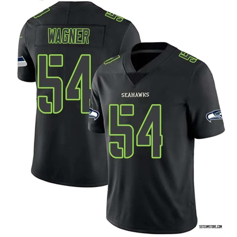 Youth Bobby Wagner Seattle Seahawks Jersey - Black Impact Limited