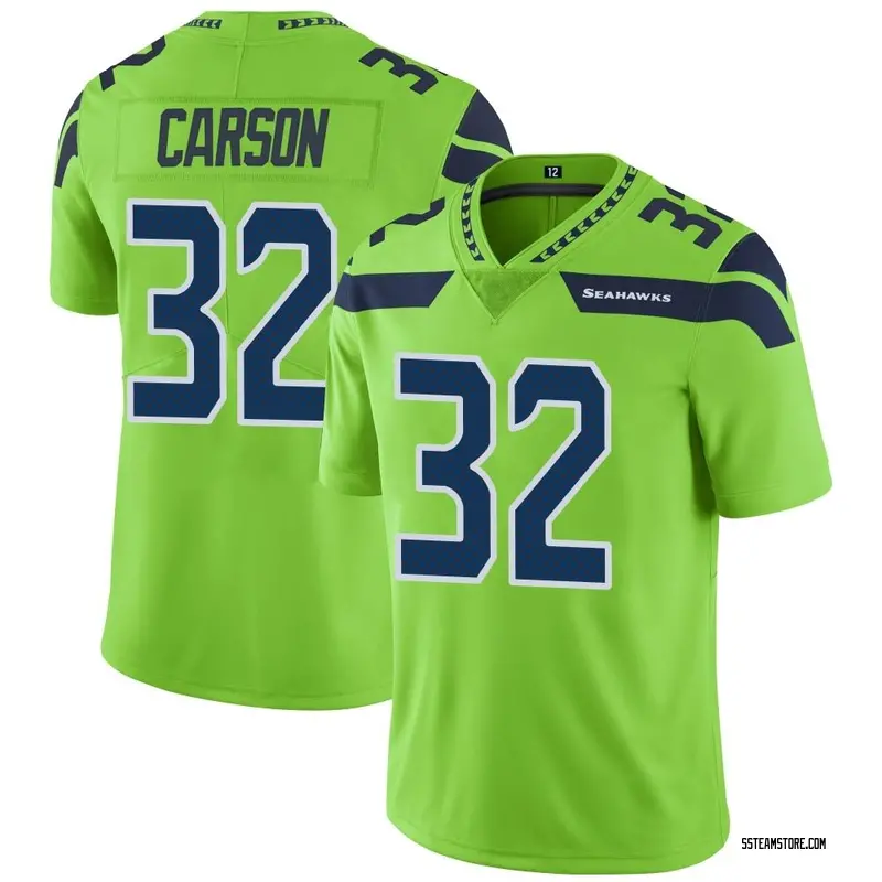 chris carson color rush jersey