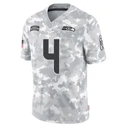 Youth Michael Dickson Seattle Seahawks 2024 Salute to Service Jersey - Arctic Camo Limited