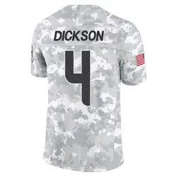 Youth Michael Dickson Seattle Seahawks 2024 Salute to Service Jersey - Arctic Camo Limited